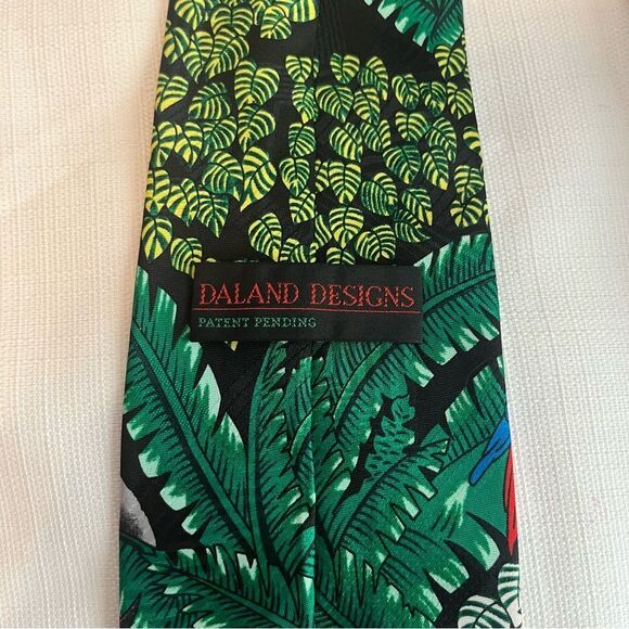 Vintage Daland Designs Jungle Wild Animal Necktie Tie Musical - Picture 6 of 7